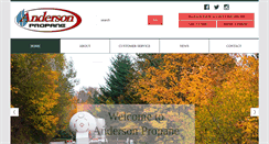Desktop Screenshot of andersonpropane.com